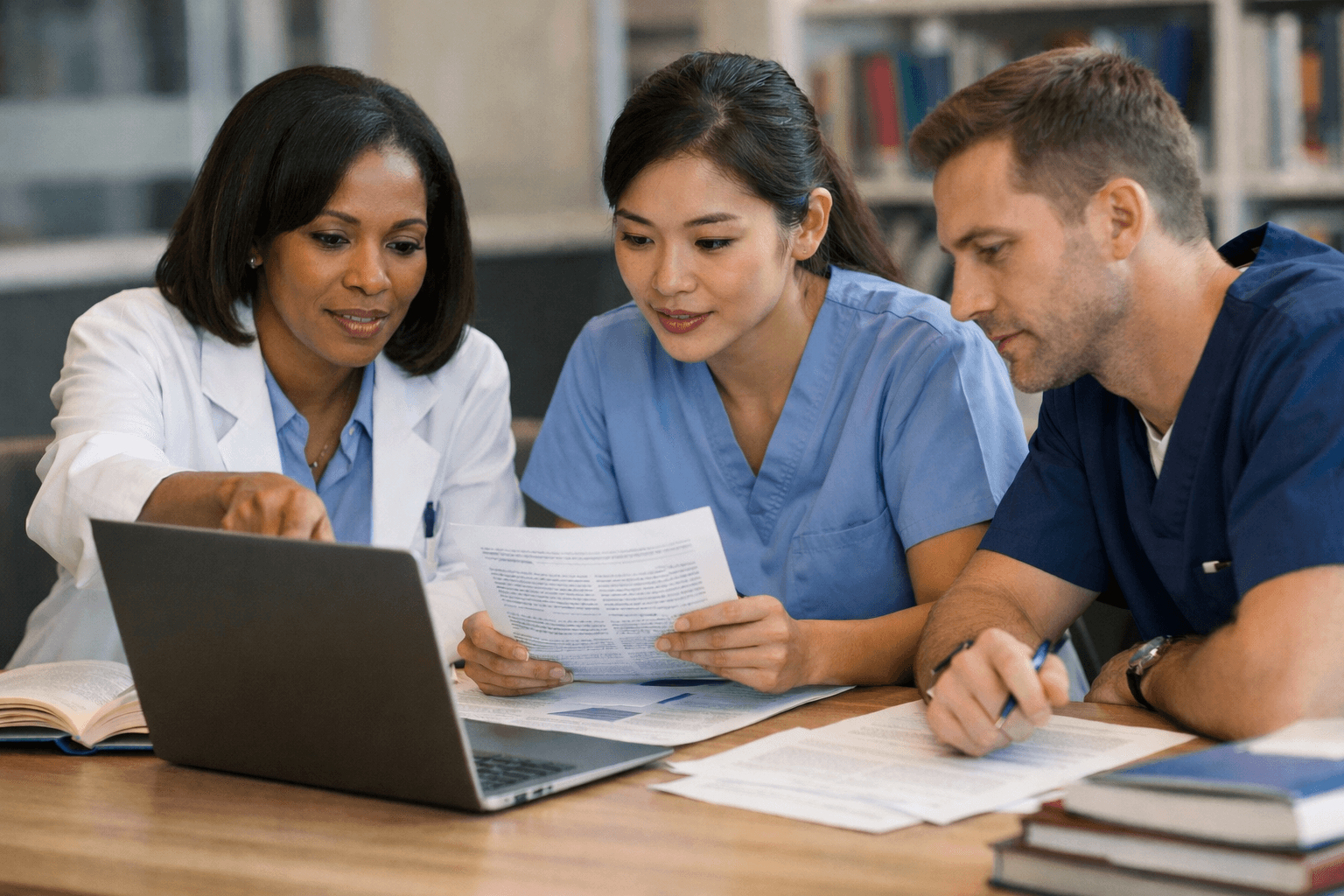NELP Clinical Inquiry Hub showing EBP, QI, and research project tracking