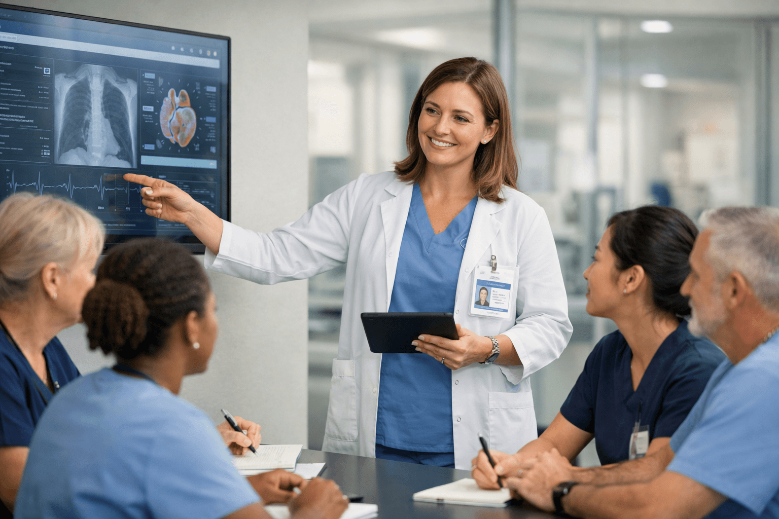 Nursing education and professional development platform